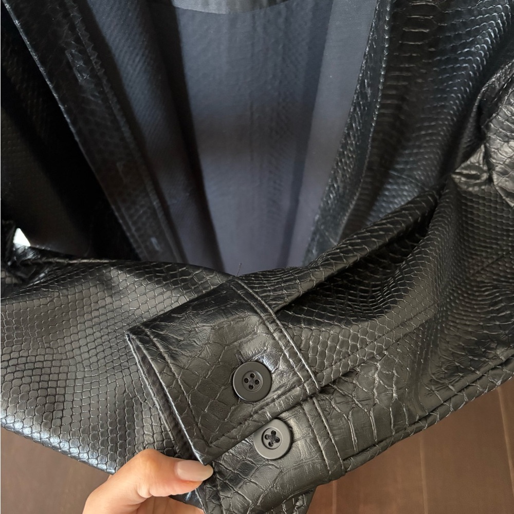 Babaton leather jacket - Picture 2 of 7